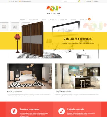 Magazin online Mobilier la comanda Nour Design